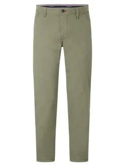 Redpoint Herren Chino - ODESSA Straight Fit in oliv