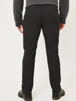 Redpoint Herren Chino - ODESSA Straight Fit in anthrazit