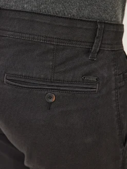 Redpoint Herren Chino - ODESSA Straight Fit in anthrazit