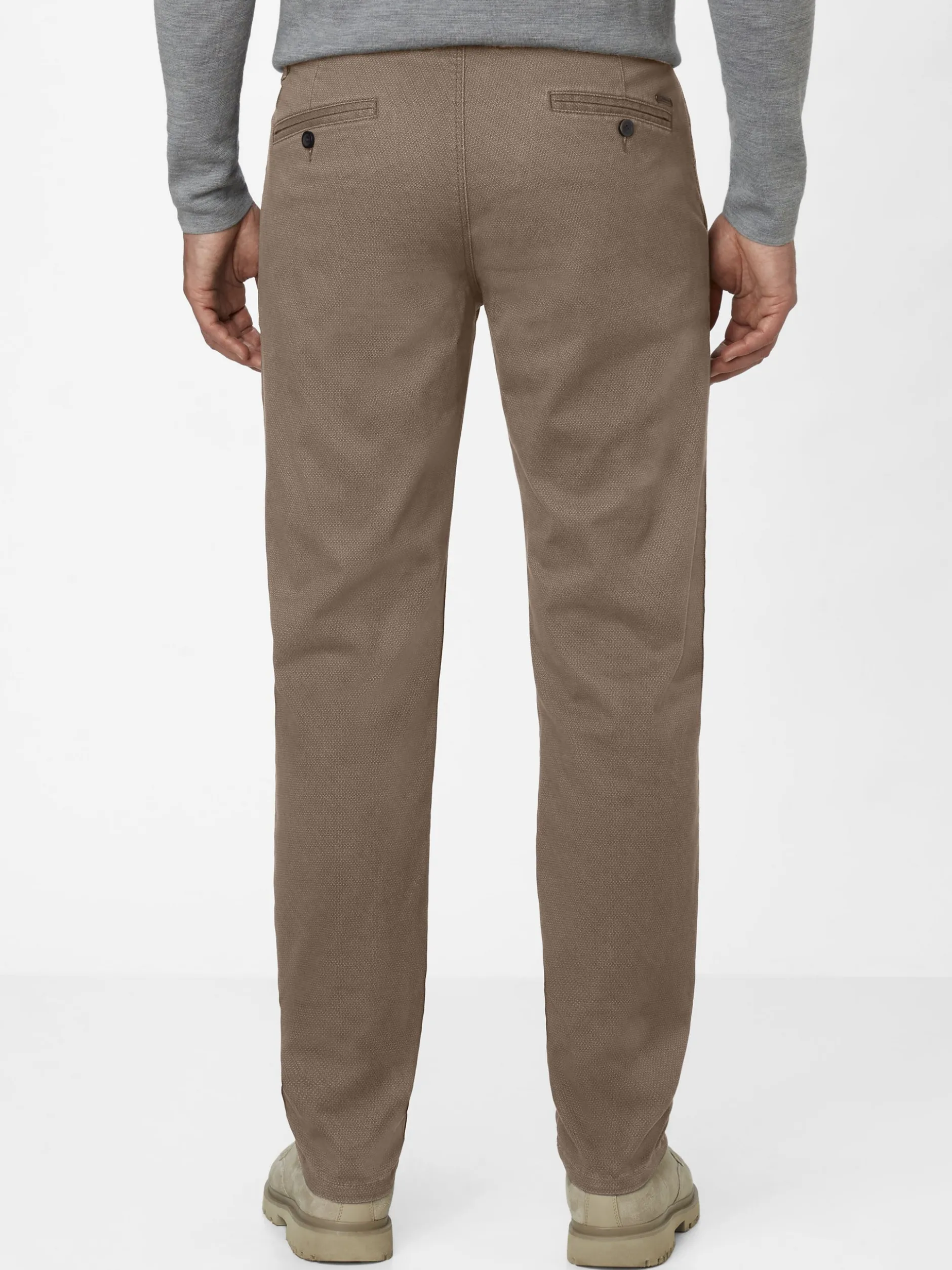 Redpoint Herren Chino - ODESSA Regular Fit in braun