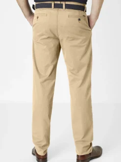 Redpoint Herren Chino - ODESSA Straight Fit in beige