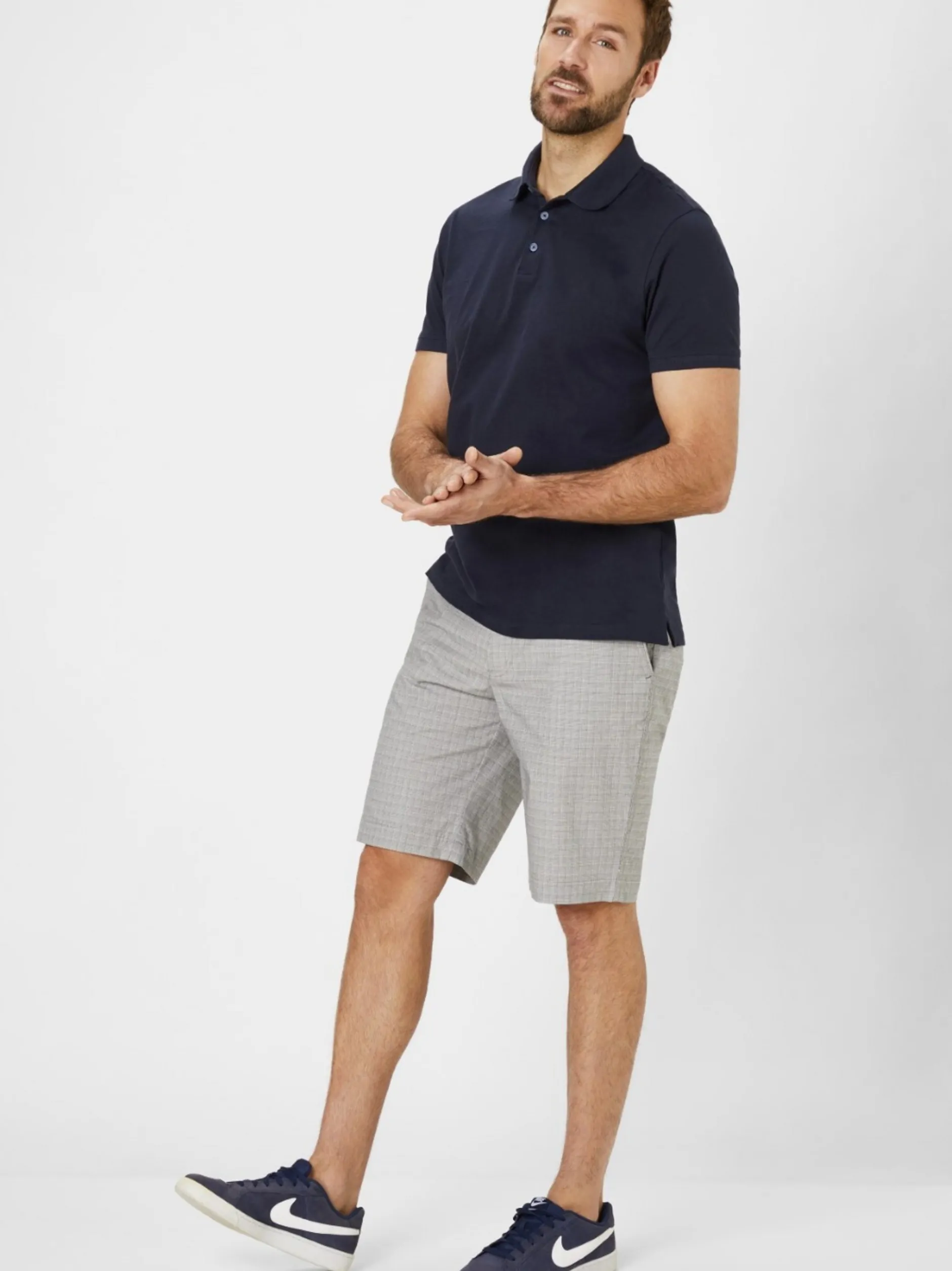 Redpoint Herren Chino - SURRAY Comfort Fit in grau