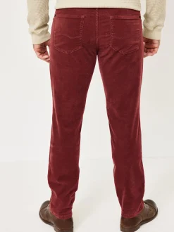 Redpoint Herren Cordhose - MILTON Straight Fit in kastanie