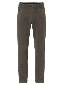 Redpoint Herren Cordhose - MILTON Regular Fit in grau