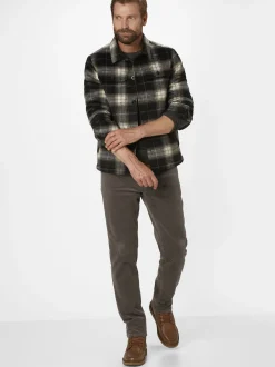 Redpoint Herren Cordhose - MILTON Regular Fit in grau