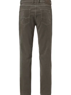 Redpoint Herren Cordhose - MILTON Regular Fit in grau