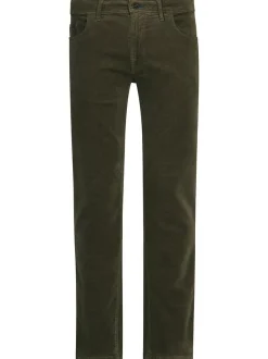 Redpoint Herren Cordhose - MILTON Straight Fit in oliv