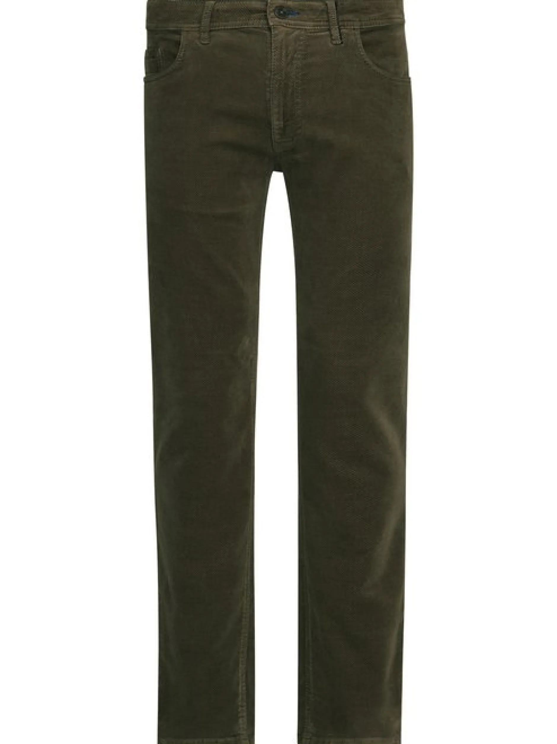 Redpoint Herren Cordhose - MILTON Straight Fit in oliv
