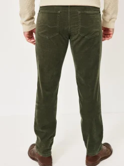 Redpoint Herren Cordhose - MILTON Straight Fit in oliv