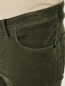 Redpoint Herren Cordhose - MILTON Straight Fit in oliv
