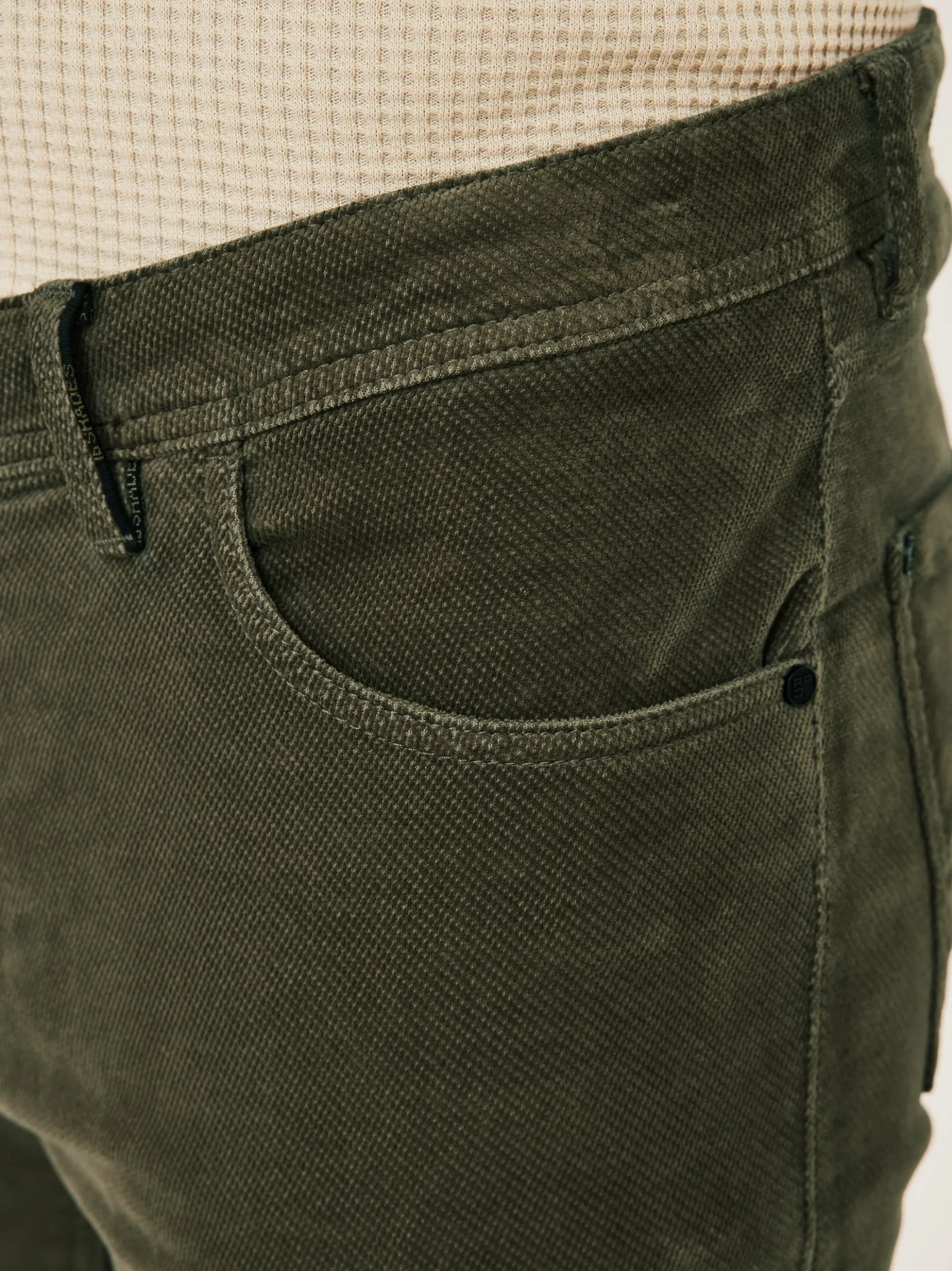 Redpoint Herren Cordhose - MILTON Straight Fit in oliv