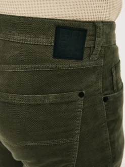 Redpoint Herren Cordhose - MILTON Straight Fit in oliv