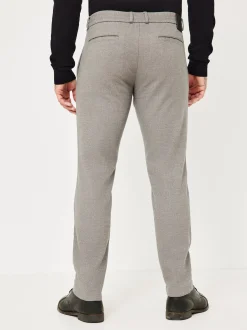 Redpoint Herren Jogg Stoffhose - DIGBY Slim Fit in grau