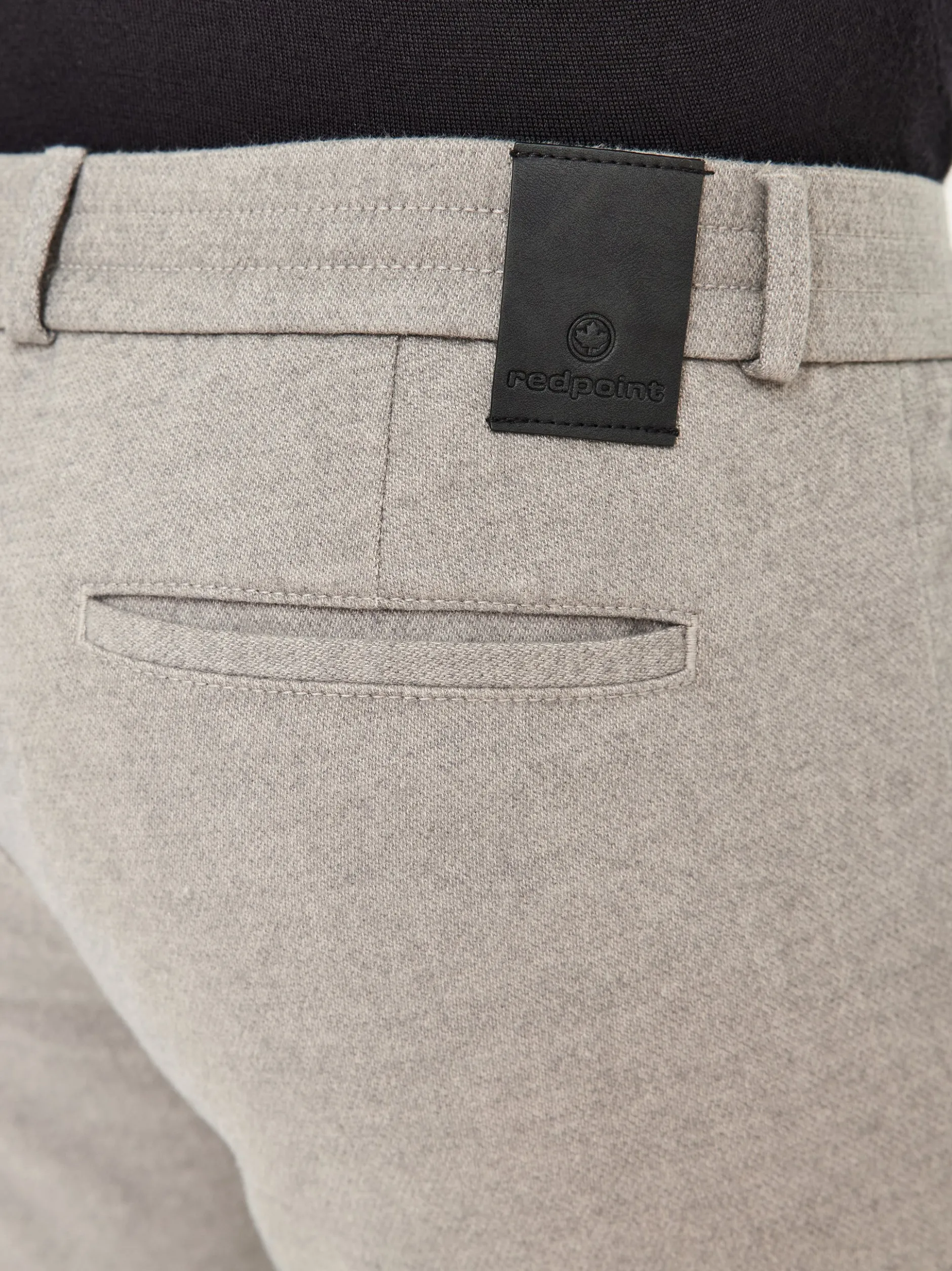 Redpoint Herren Jogg Stoffhose - DIGBY Slim Fit in grau