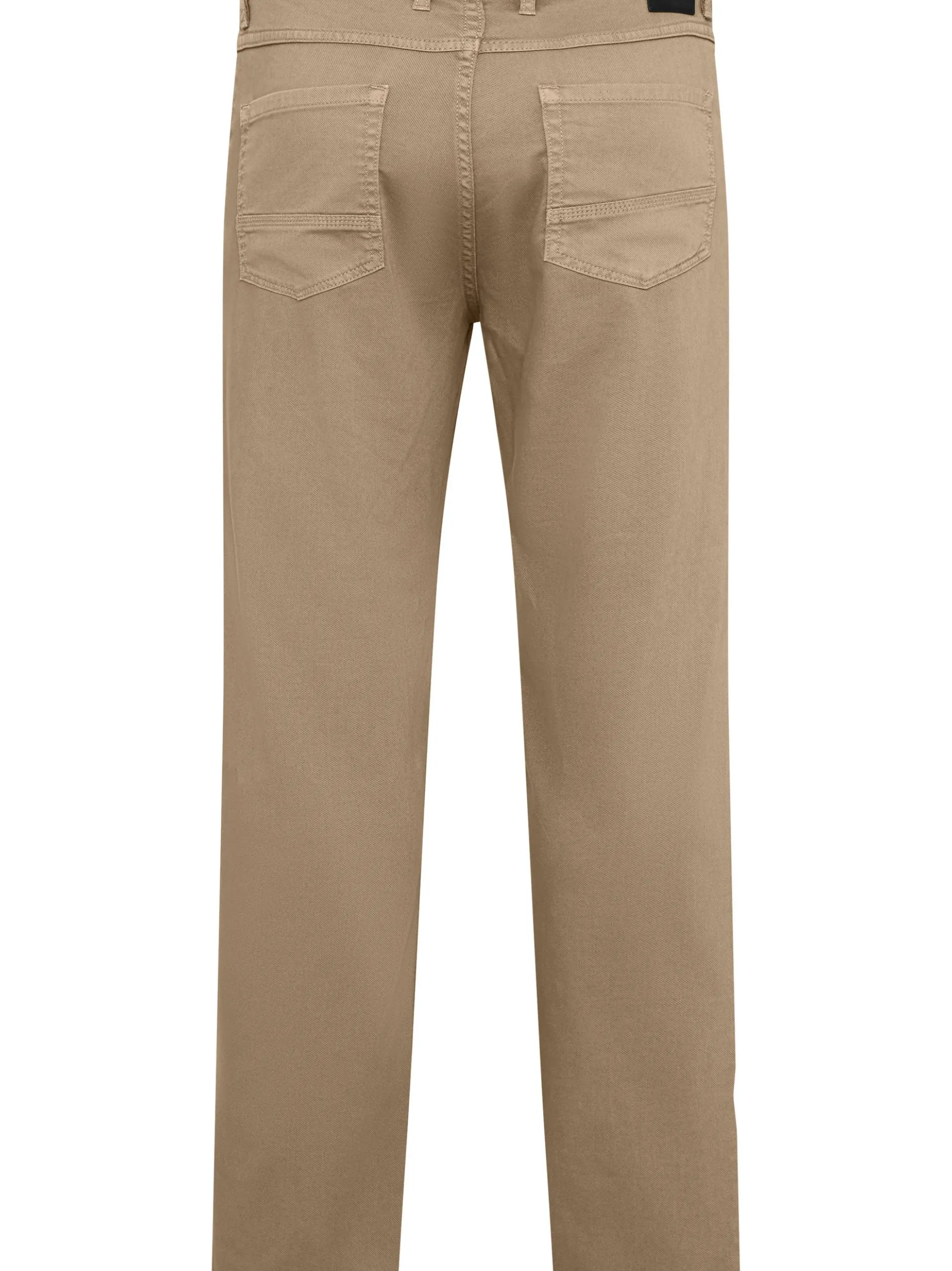 Redpoint Herren 5-Pocket Hose - Milton Straight Fit in beige