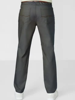 Redpoint Herren 5-Pocket Hose - MILTON Straight Fit in grau