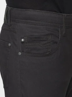 Redpoint Herren 5-Pocket Hose - MONTREAL Straight Fit in anthrazit