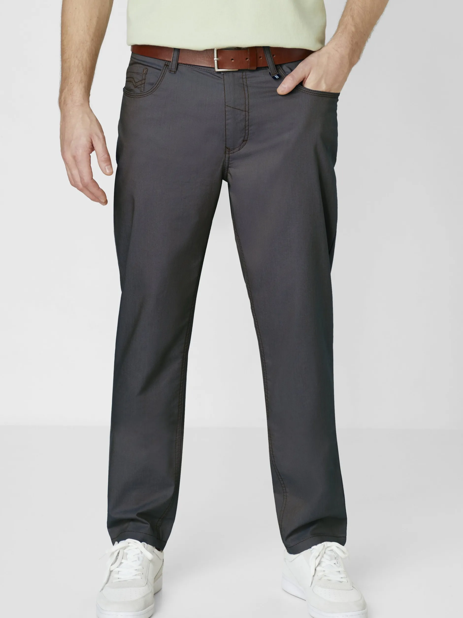 Redpoint Herren 5-Pocket Hose - MILTON Straight Fit in marine