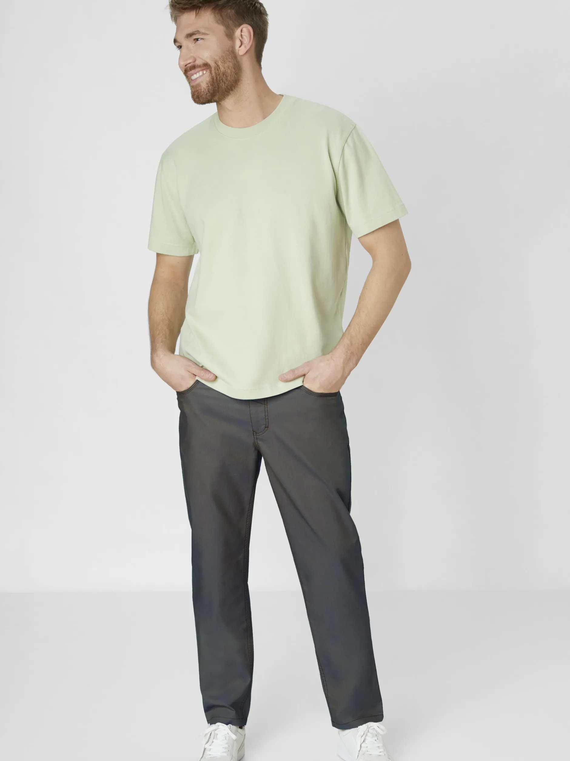 Redpoint Herren 5-Pocket Hose - MILTON Straight Fit in marine