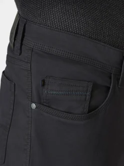 Redpoint Herren 5-Pocket Hose - MILTON Straight Fit in schwarz