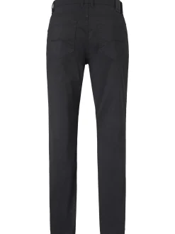 Redpoint Herren 5-Pocket Hose - MILTON Straight Fit in schwarz