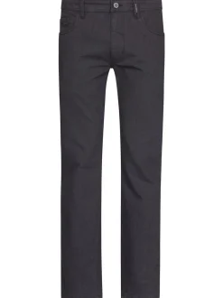 Redpoint Herren 5-Pocket Hose - MILTON Straight Fit in anthrazit