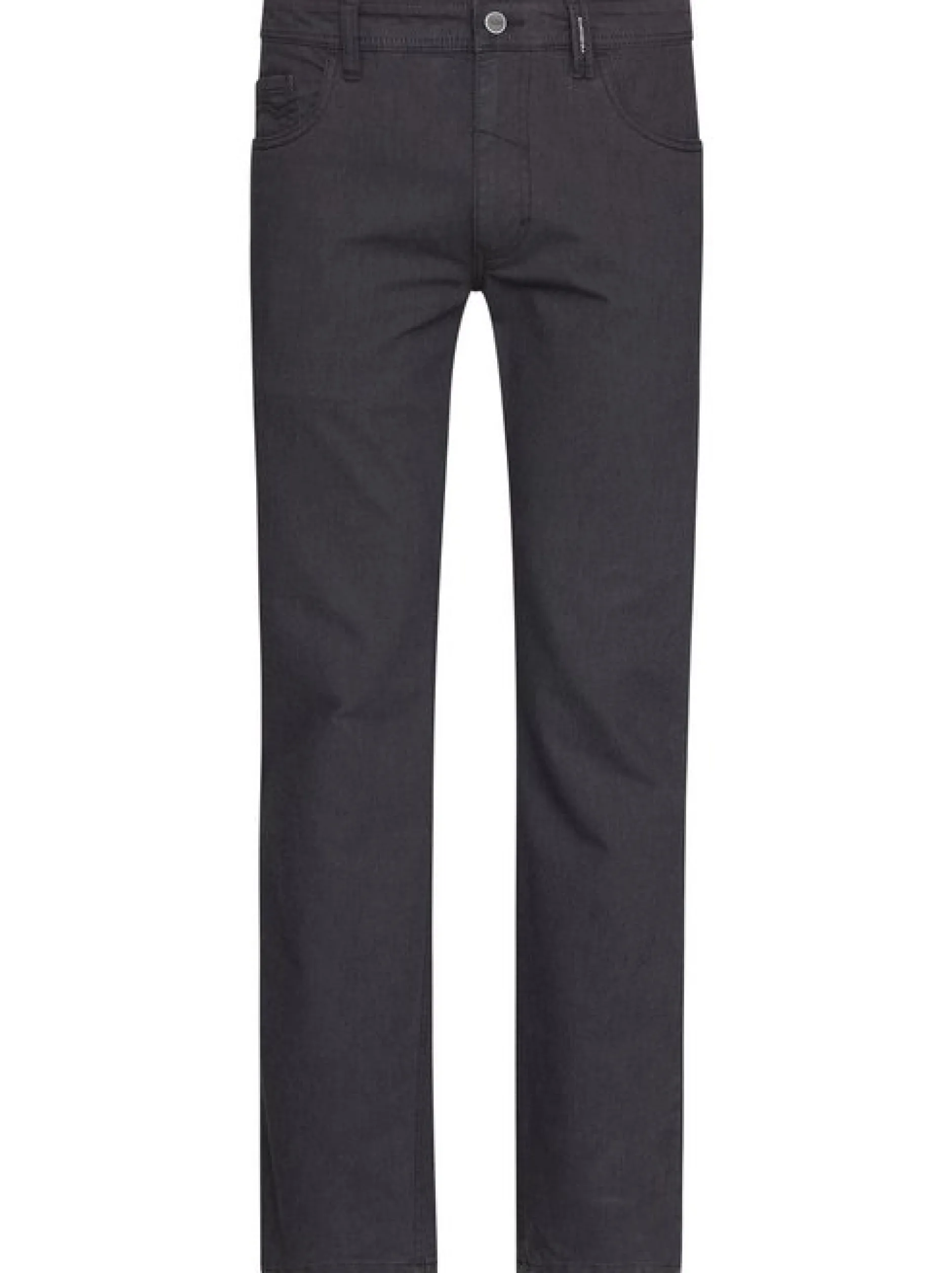Redpoint Herren 5-Pocket Hose - MILTON Straight Fit in anthrazit