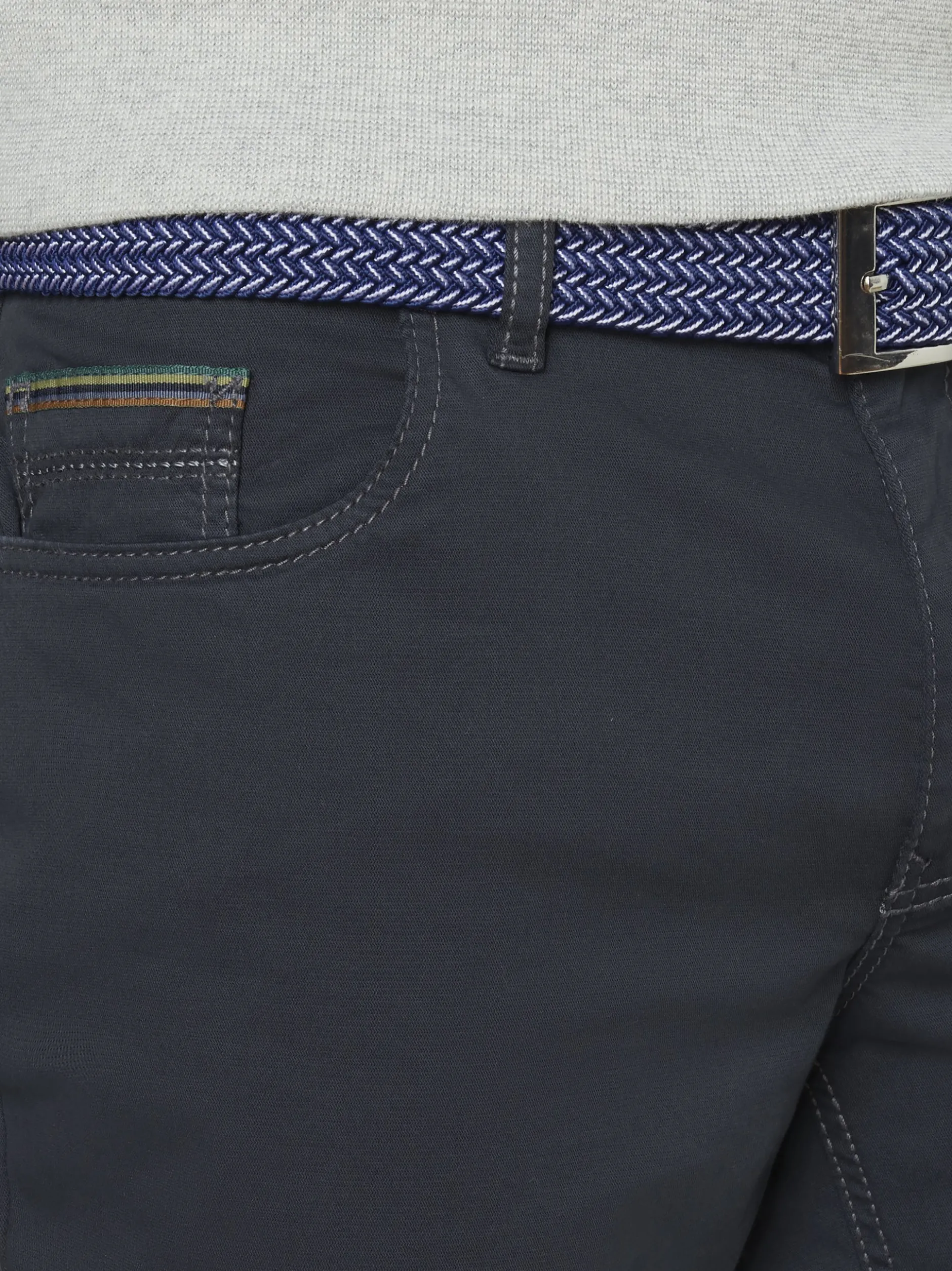 Redpoint Herren 5-Pocket Hose - MILTON Straight Fit in marine
