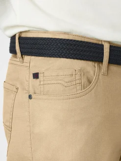 Redpoint Herren 5-Pocket Hose - MONTREAL Straight Fit in beige