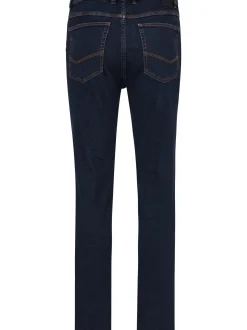 Redpoint Herren 5-Pocket Jeans - TORONTO Straight Fit in dark stone