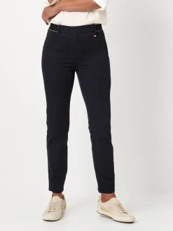 Relaxed Damen Hose - Alice Slim 7/8 in blau