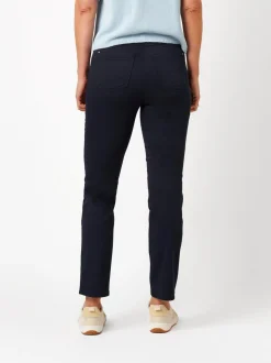 Relaxed Damen Hose in blau - Länge: mittel