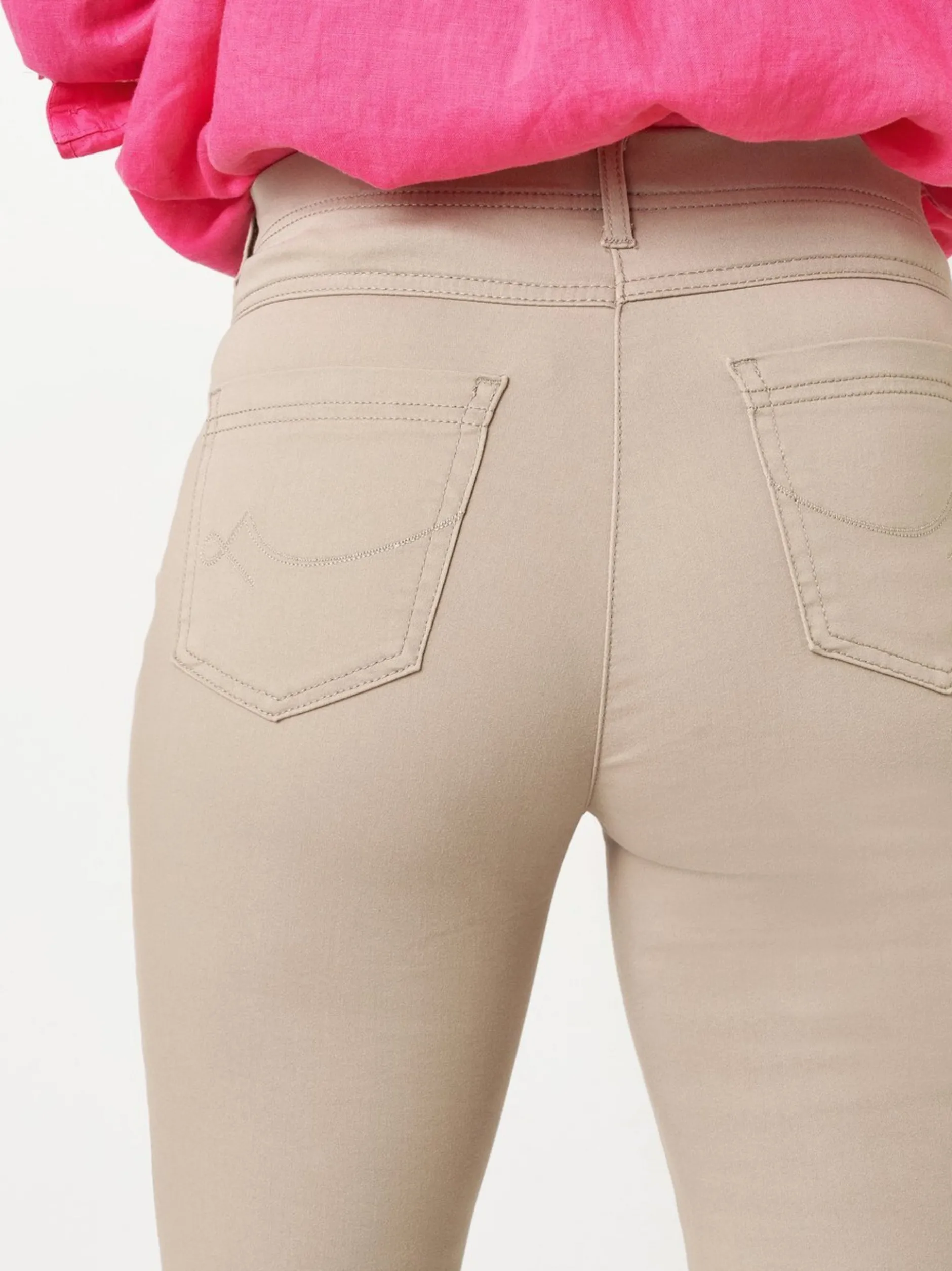 Relaxed Damen Hose - Meine beste Freundin Slim in sand