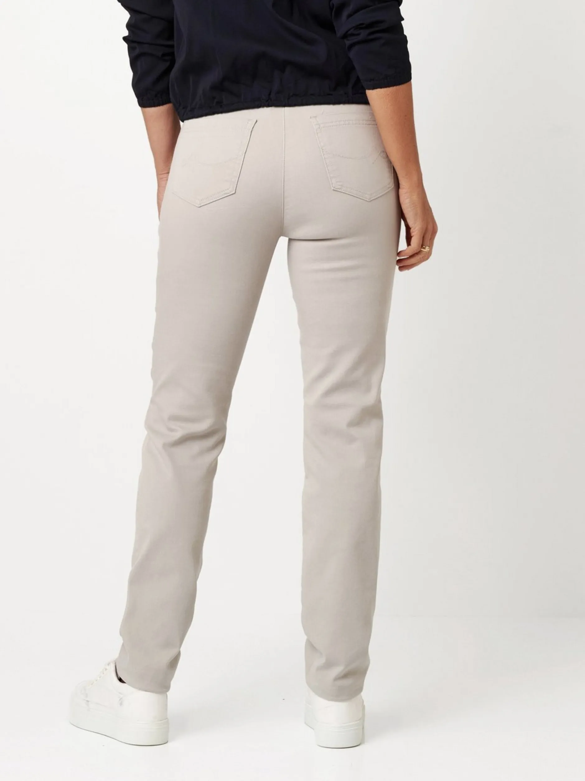 Relaxed Damen Hose - Meine beste Freundin Slim in grau