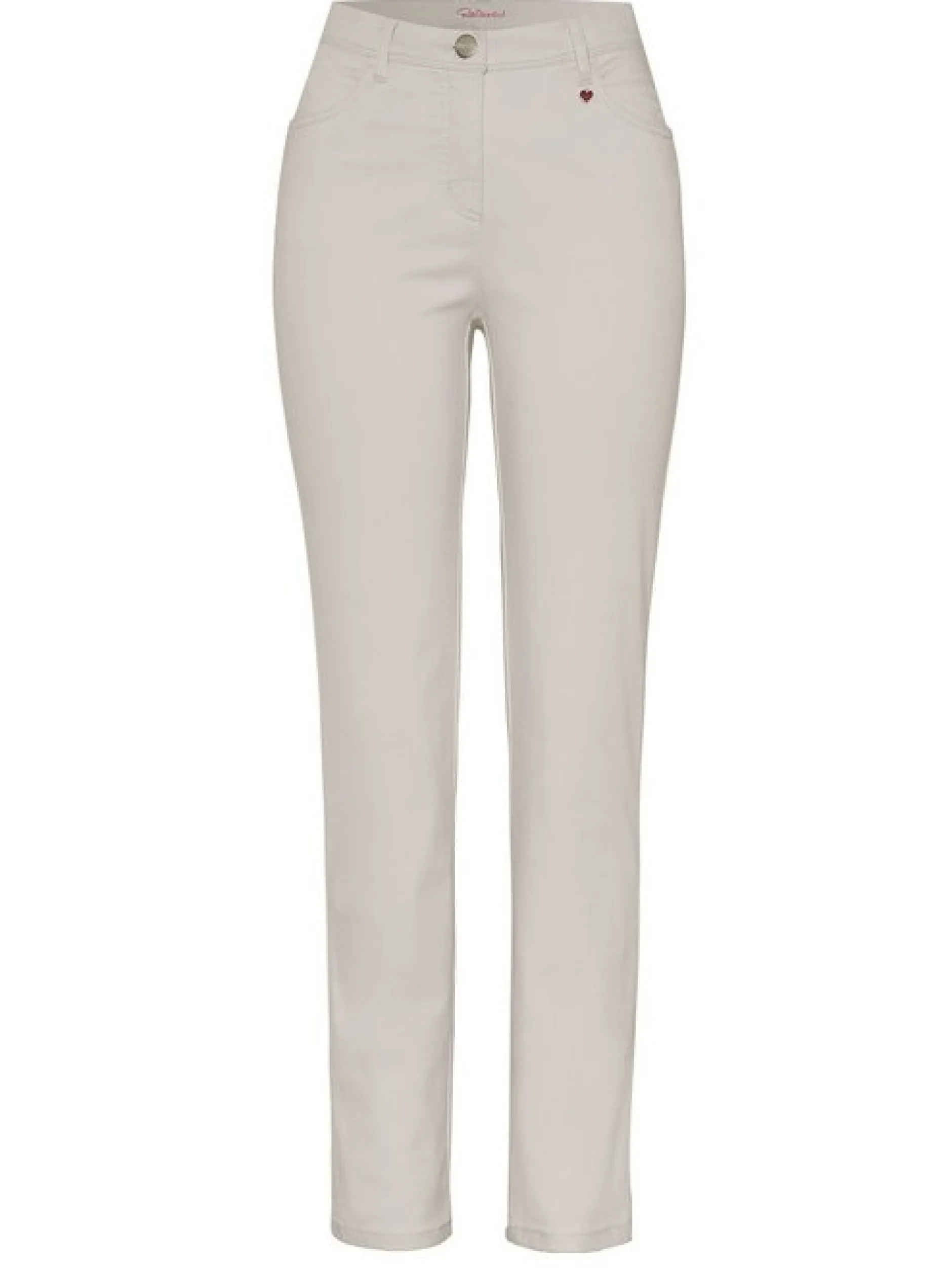 Relaxed Damen Hose - Meine beste Freundin Slim in grau