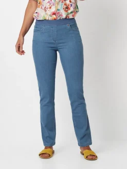 Relaxed Damen Hose - My Darling Slim in blau