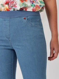 Relaxed Damen Hose - My Darling Slim in blau