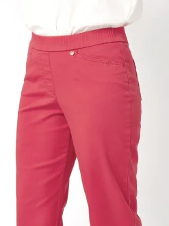 Relaxed Damen Hose - Scarlet 3/4 in pink - Länge: mittel