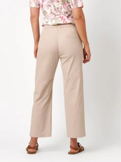 Relaxed Damen Hose - Scarlet Wide 3/4 in beige
