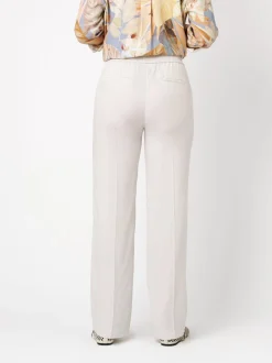 Relaxed Damen Hose - Scarlet Wide in hellgrau