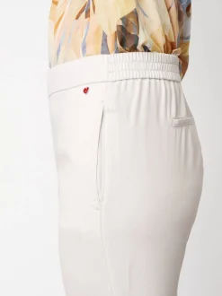 Relaxed Damen Hose - Scarlet Wide in hellgrau