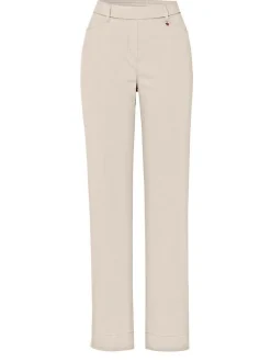 Relaxed Damen Hose - Scarlet Wide in sand - Länge: lang