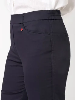 Relaxed Damen Hose - Scarlet Wide in blau - Länge: lang