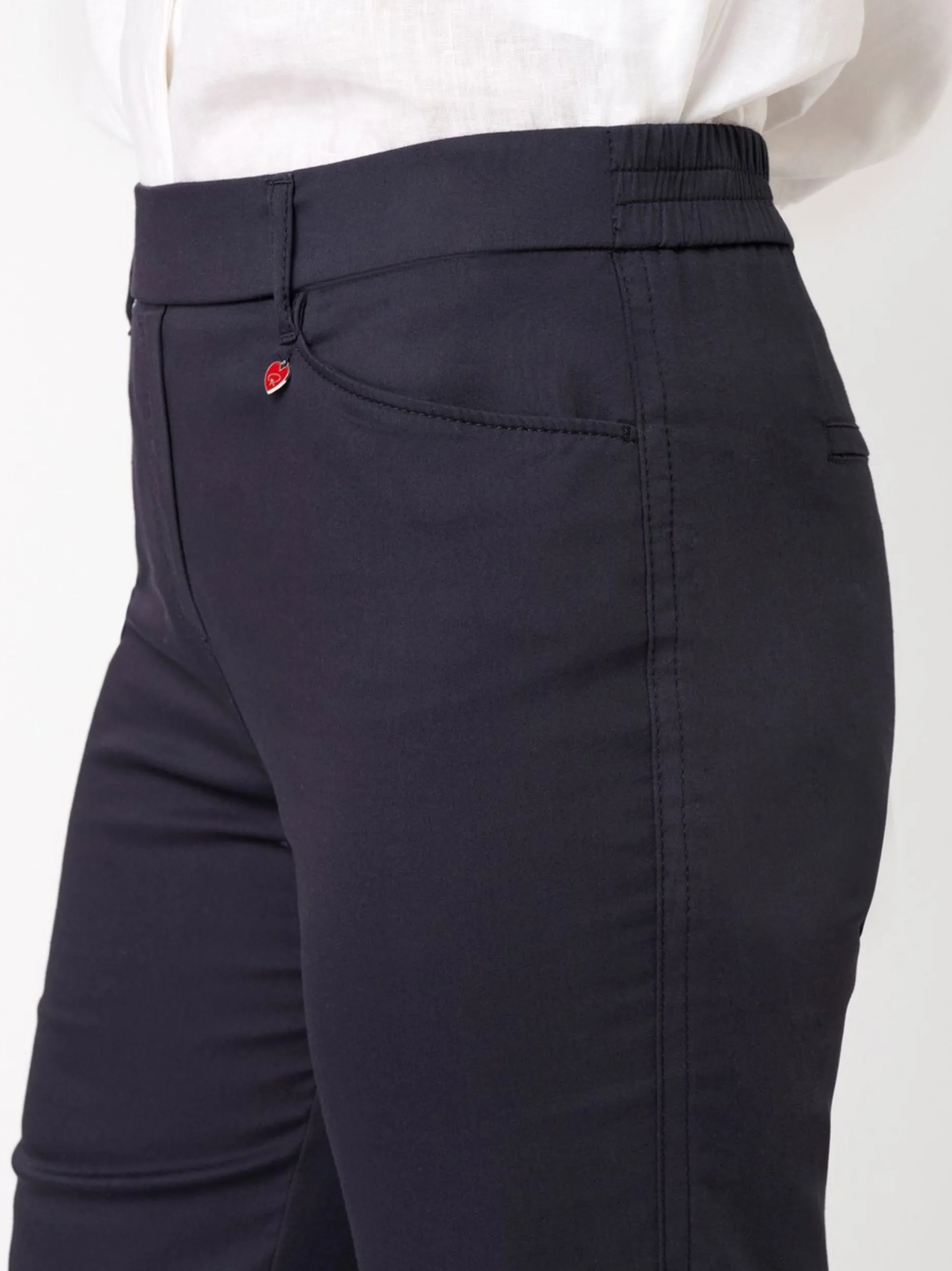 Relaxed Damen Hose - Scarlet Wide in blau - Länge: lang