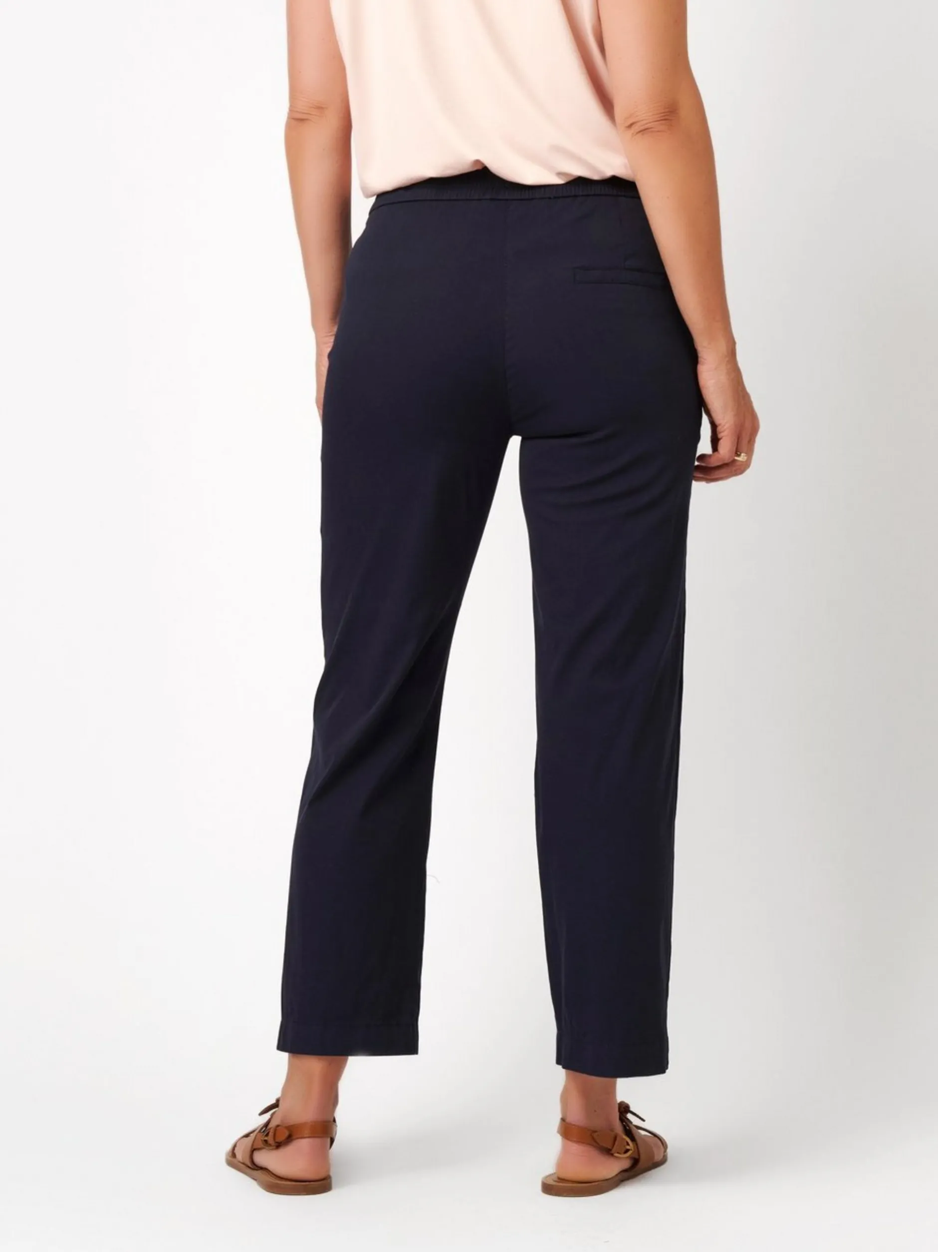 Relaxed Damen Hose - Scarlet Wide 3/4 in blau