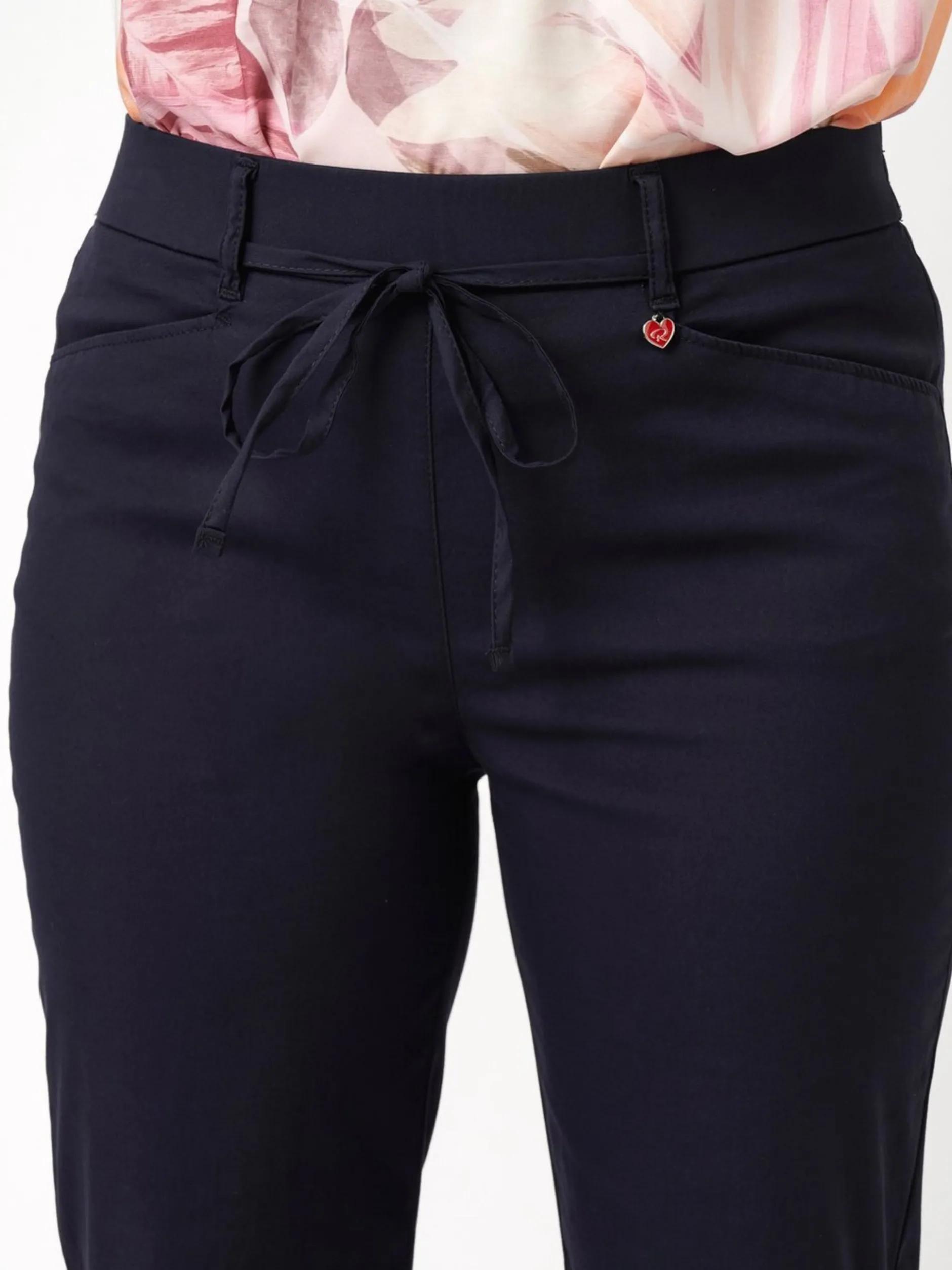 Relaxed Damen Hose - Scarlet Wide 3/4 in blau