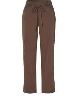 Relaxed Damen Hose - Scarlet Wide 3/4 in braun