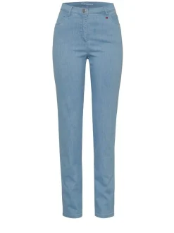 Relaxed Damen Jeans - Meine beste Freundin Slim in blau