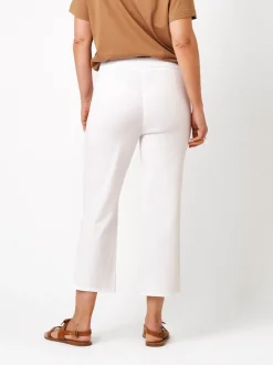 Relaxed Damen Jeans - Scarlet 3/4 in weiß