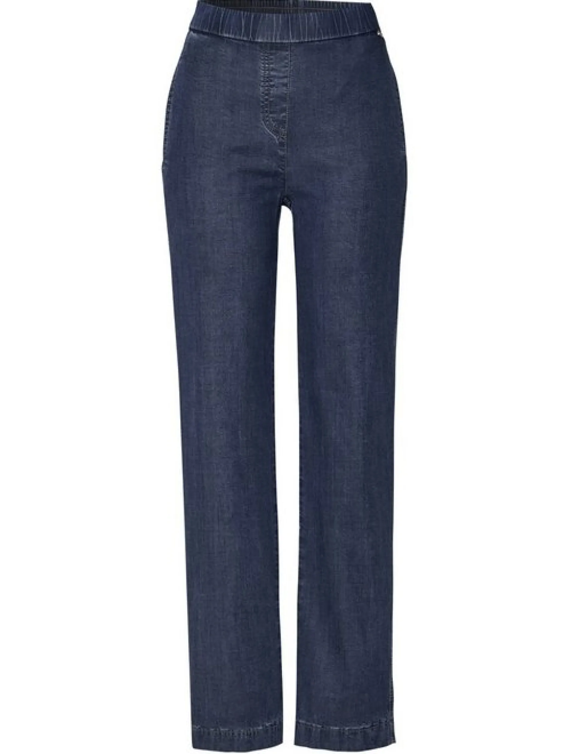 Relaxed Damen Jeans - Scarlet Wide in blau - Länge: lang